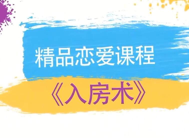 情叔叔《入房术》