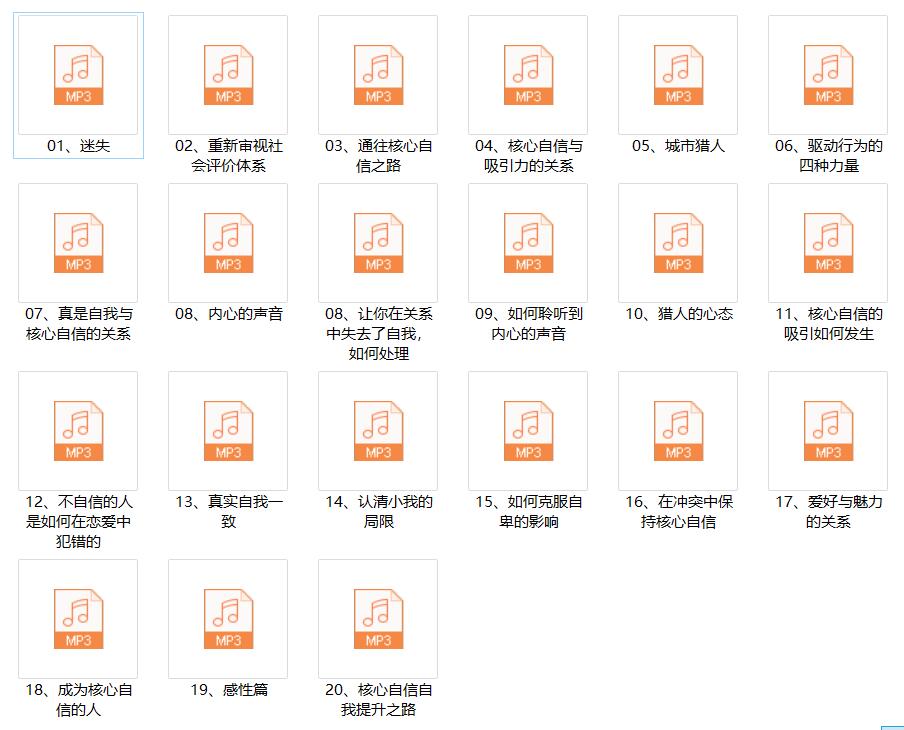 魔鬼交际学阮琦《核心自信课》
