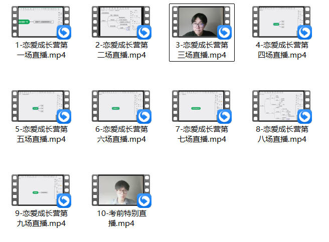 树成林《恋爱成长营》1.0+2.0